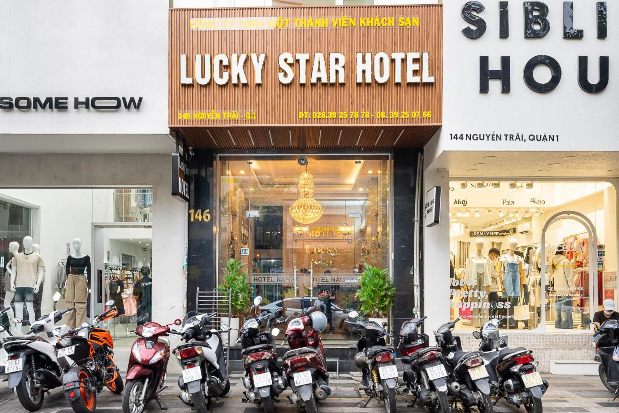 Lucky Star Hotel 146 Nguyen Trai Хошимин Экстерьер фото