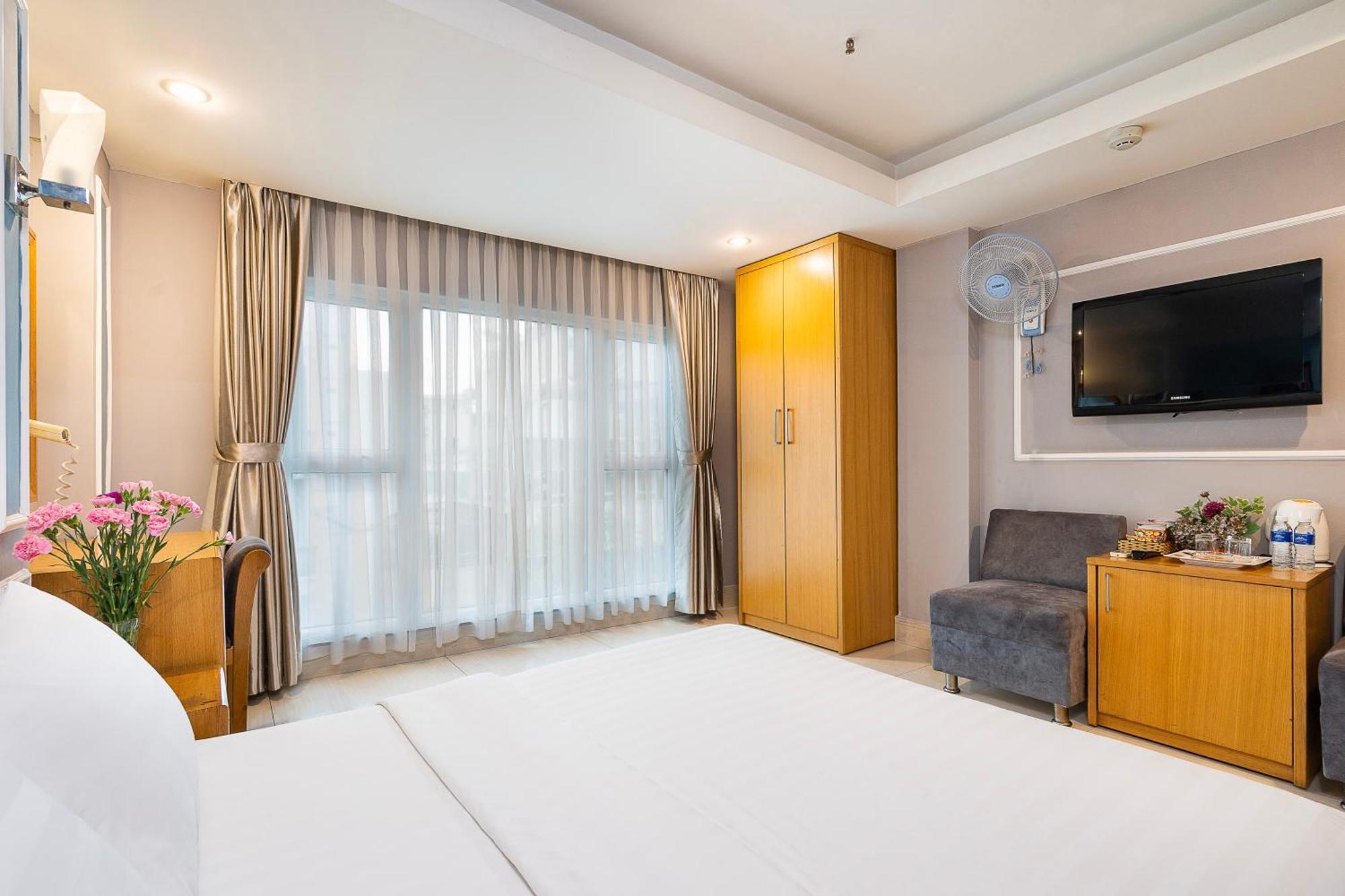 Lucky Star Hotel 146 Nguyen Trai Хошимин Экстерьер фото