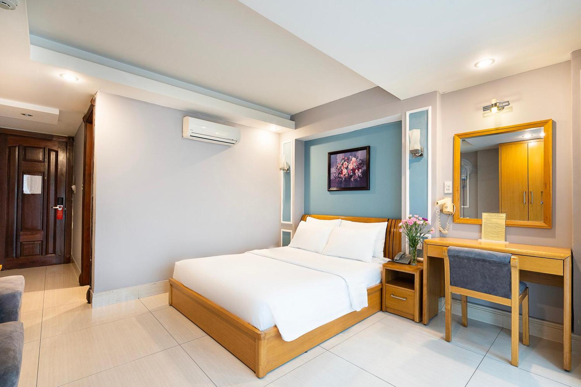Lucky Star Hotel 146 Nguyen Trai Хошимин Экстерьер фото