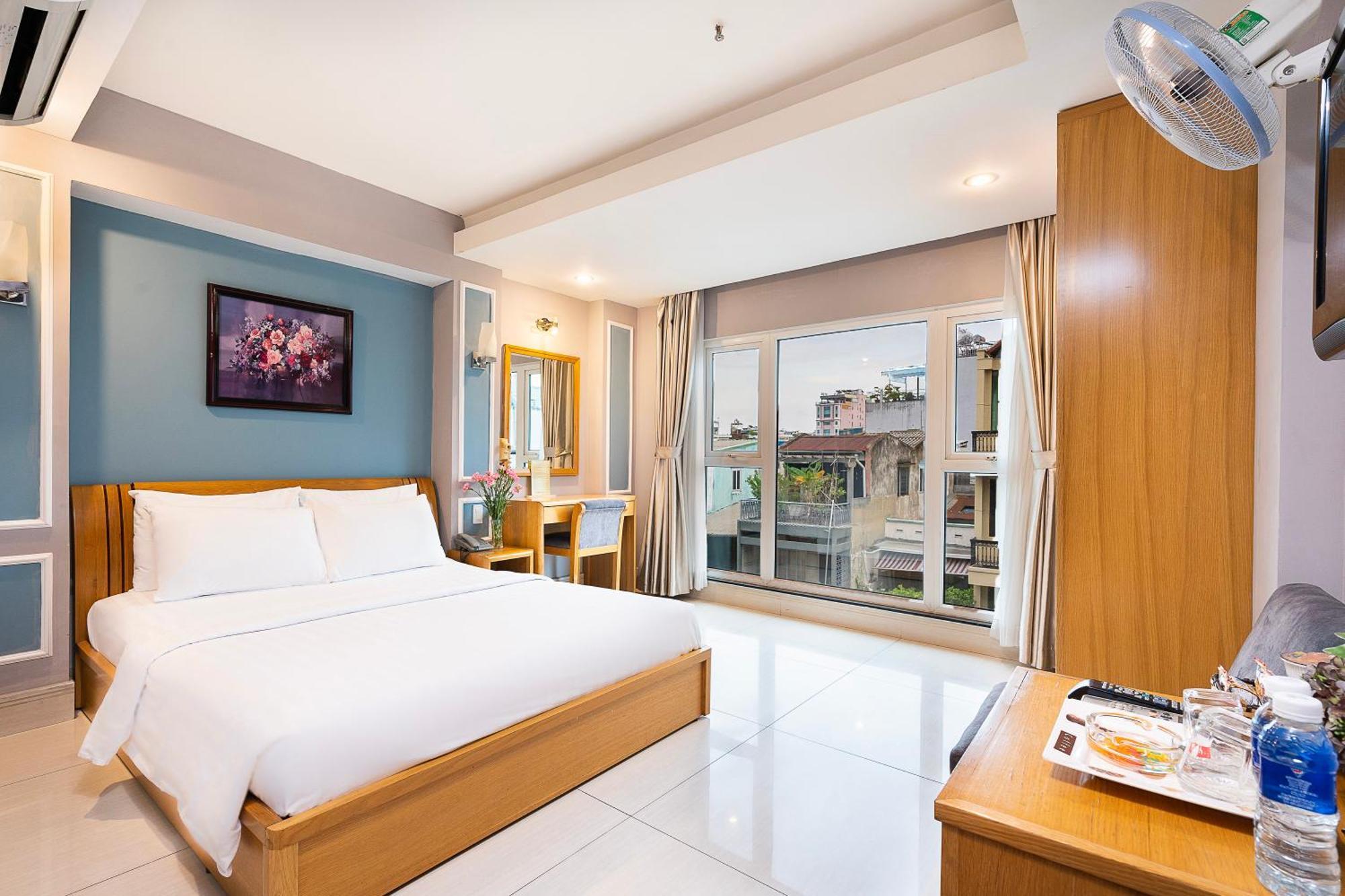Lucky Star Hotel 146 Nguyen Trai Хошимин Экстерьер фото