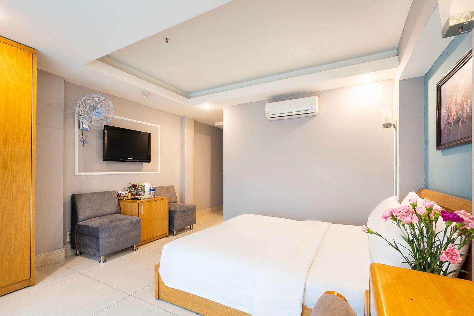 Lucky Star Hotel 146 Nguyen Trai Хошимин Экстерьер фото