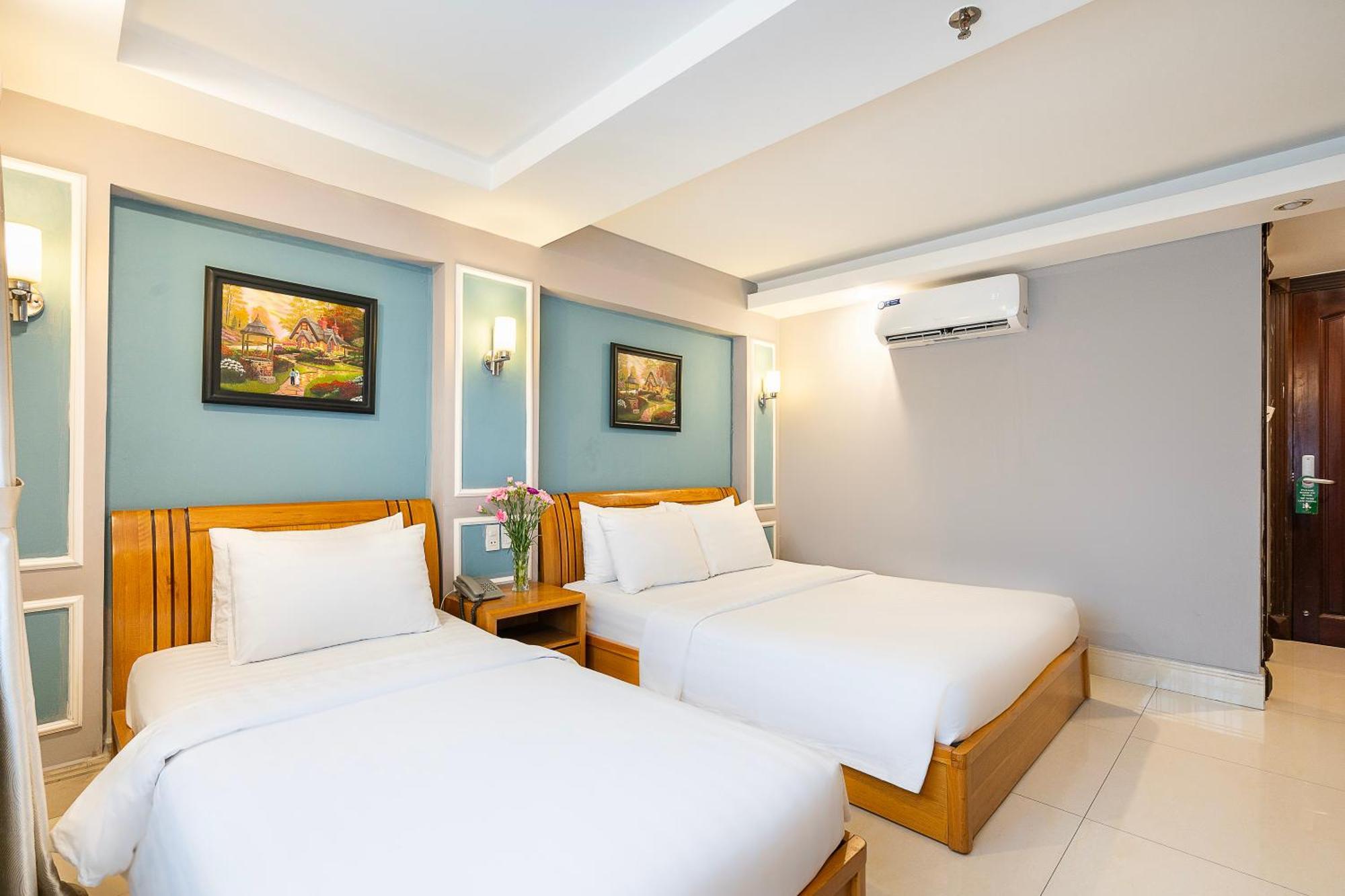 Lucky Star Hotel 146 Nguyen Trai Хошимин Экстерьер фото